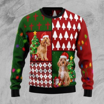 Cockapoo Hohoho Ugly Christmas Sweater,Christmas Ugly Sweater