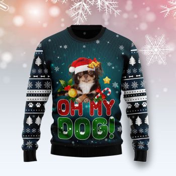 Chihuahua Oh My Dog Ugly Christmas Sweater,Christmas Ugly Sweater