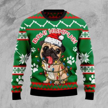 Bah! Humpug! Ugly Christmas Sweater,Christmas Ugly Sweater