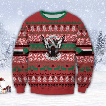 Sudan Country 3D All Over Print Ugly Christmas Sweater Hoodie All Over Printed,Christmas Ugly Sweater