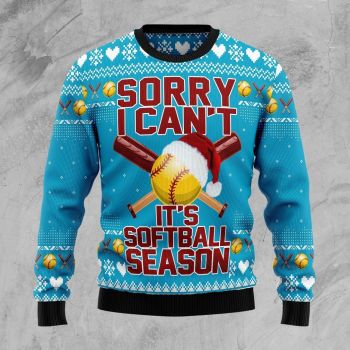 Soft Ball Season Ugly Christmas Sweater,Christmas Ugly Sweater