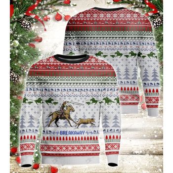Breakaway Ugly Christmas Sweater,Christmas Ugly Sweater