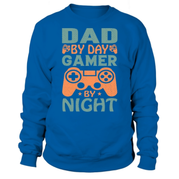 Dad by day, gamer by night Sweatshirt