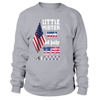 Little Mister 4th of July 1776 Sweatshirt
