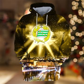 Fashion Yellow Lighting Pattern Lighting Hoodie