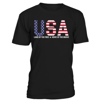 USA land of the free home of the brave
