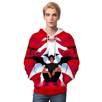 3D Print Anime Devilman Crybaby Hoodies Sweatshirt