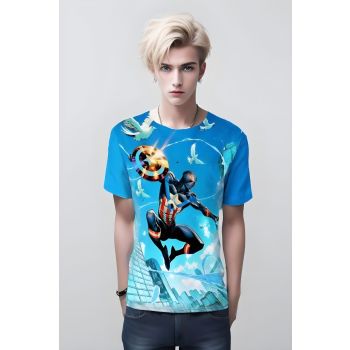 Dynamic Duo: Spider-man X Captain America - Stylish and Comfortable Tee