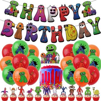 Banban Garden themed birthday party decoration set