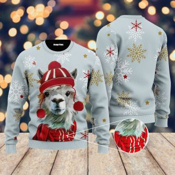 Christmas Llama Ugly Christmas Sweater,Christmas Ugly Sweater