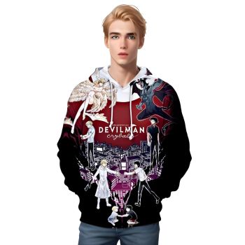 3D Print Anime Devilman Crybaby Hoodies Sweatshirt