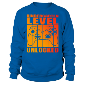 Kindergarten Level Unlocked Back To School Vintage Sweatshirt
