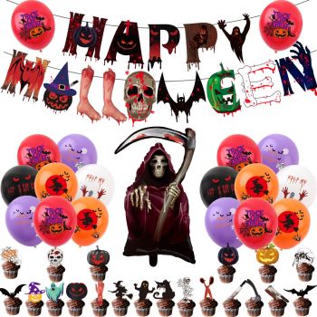 Halloween party decorations set
