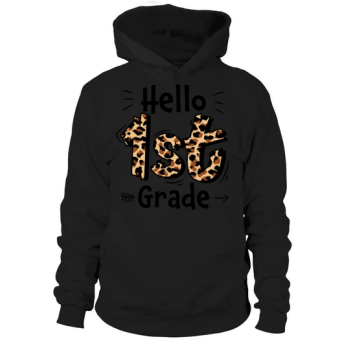 Hello 1st Grade Back To School Hoodies