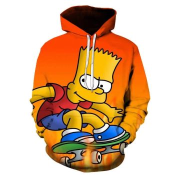 3D Fashion Print The Simpsons Sweatshirt Hoodies