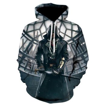 3D Print Assassin&#8217;s Creed Hoodie &#8211; Fashion Sweatshirt