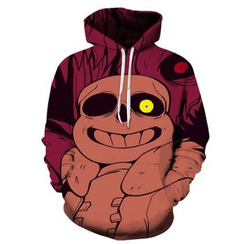 3D Printed Game Undertale Hooded Sweatshirt Pullover Hoodie