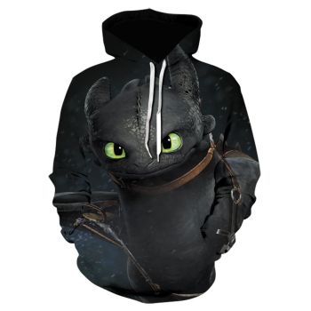 3D Printed DQS Hoodie Anime Sweatshirt