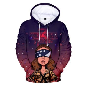 3D Printed Stranger Things Series 3 Hoodies Sweatshirts Pullovers