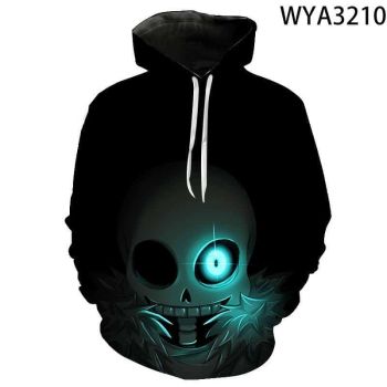 3D Printed Undertale Hooded Pullovers Sweatshirts Hoodies
