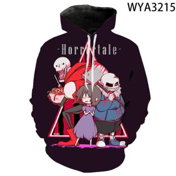 3D Printed Undertale Hooded Pullovers Sweatshirts Hoodies