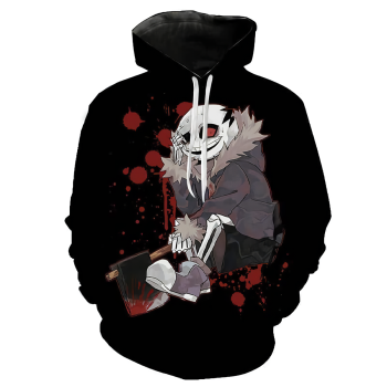 3D Printed Undertale Hooded Pullovers Sweatshirts Hoodies