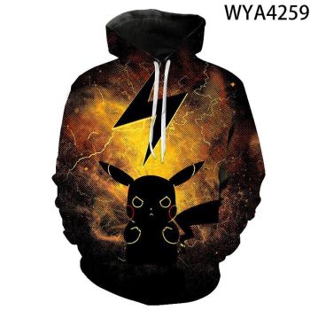 3D Printing Fashion DQS Hoodies Cartoon Anime Sweatshirt Pullover