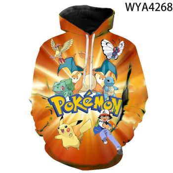 3D Printing Fashion DQS Hoodies Cartoon Anime Sweatshirt Pullover