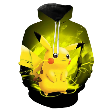 3D Printing Fashion DQS Hoodies Cartoon Anime Sweatshirt Pullover