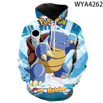 3D Printing Fashion DQS Hoodies Cartoon Anime Sweatshirt Pullover