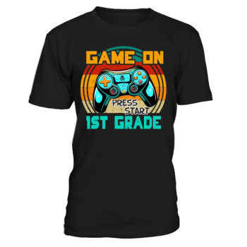 Back To School Vintage Game On Press Start 1