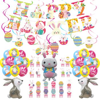 Easter, Bunny egg decorating set