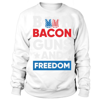 4th of July American Flag (4) Sweatshirt