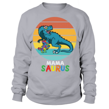 Mamasaurus Rex Dinosaur Mom Sweatshirt