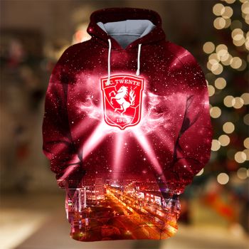 Classical  Red Lighting Pattern Lighting Hoodie