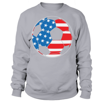 Football American Flag 4th Of July Sweatshirt