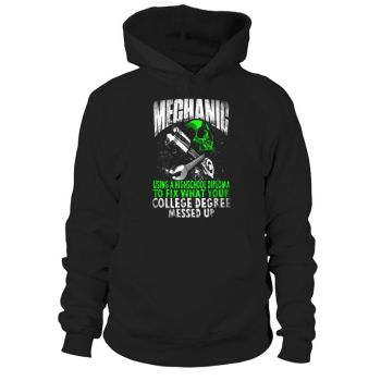 MECHANICAL HIGHSCHOOL DIPLOMA Hoodies