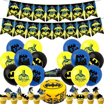 Batman, Birthday Party Decoration Set