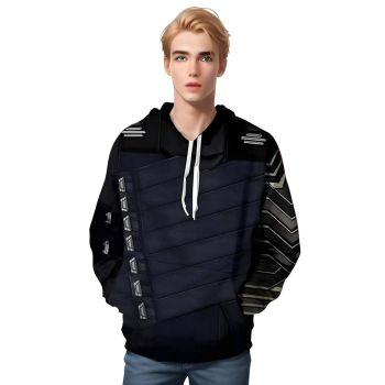Captain America Winter Soldier 3D Print Fashion Hoodie