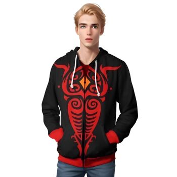 Avatar: The Last Airbender Hoodie Cosplay Costume Anime Zipper Jacket