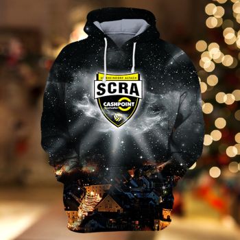 Gorgeous Black Lighting Pattern Lighting Hoodie