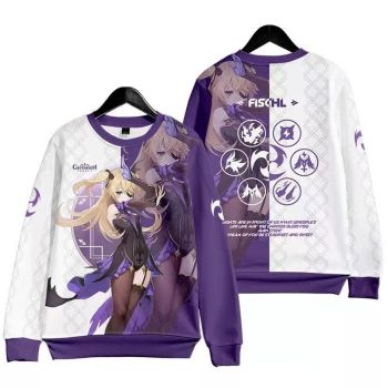 Exquisite Genshin Impact Anime Game Fischl Sweatershirt