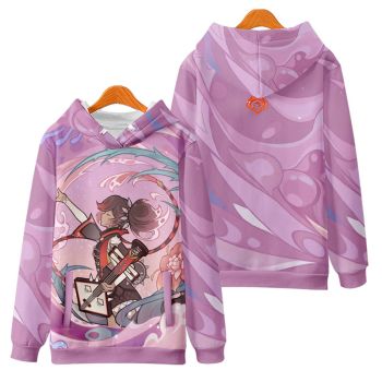 Atmospheric Genshin Impact Kaedehara Kazuha Anime Hoodie