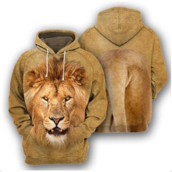 Precious Brown   Dog Pattern Animals Hoodie