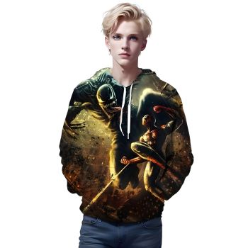 Cute Brown Monster Pattern Venom Hoodie