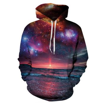 Street Style Colorful Star Pattern Starsky Hoodie