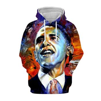 Elegance Colorful Headshot Pattern Headshot Hoodie