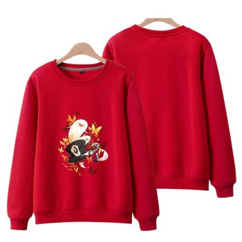 Generous Genshin Impact Hutao Coffee Red Hoodie