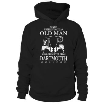 Old Man- Graduated From Dartmouth College Hoodies