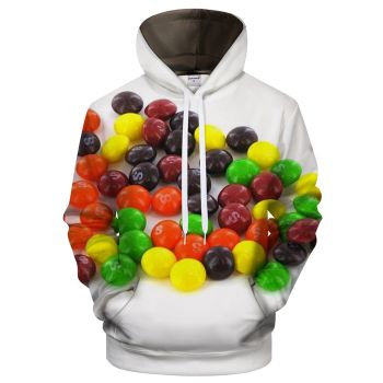 Smarties 3D Sweatshirt Hoodie Pullover